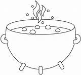 Cauldron coloring Page  ColouringPages sketch template