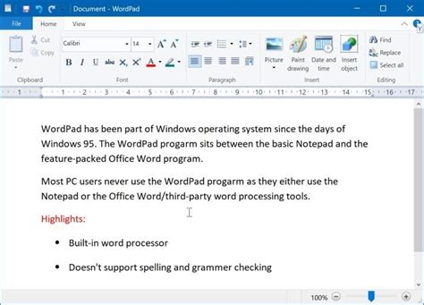 How to Uninstall or Reinstall Microsoft WordPad in Windows 10 - Windows Bulletin