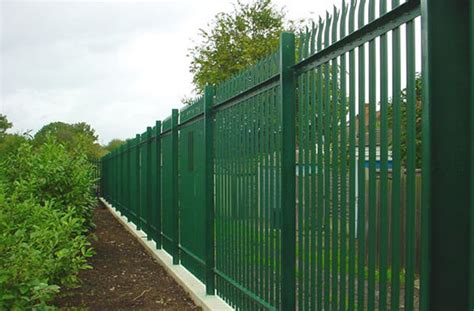 Palisade Fence Supplied in Sets: Palisade Fencing Panels, Gates ...