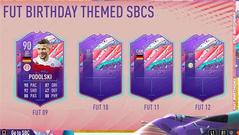 FUT Birthday player SBC teaser : FIFA