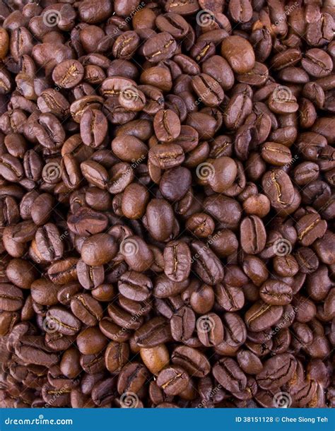 Black Roasted Coffee Beans Royalty Free Stock Photos - Image: 38151128