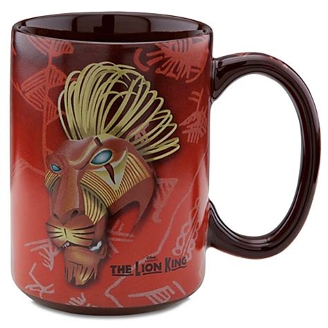 The Lion King: The Broadway Musical Scar Mug "I'm surrounded by idiots." | Disney musical ...