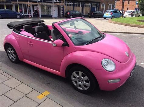 STUNNING PINK VW BEETLE 1.6 VERY LOW MILES ............. RELISTED DUE ...