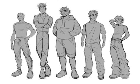 ArtStation - Male Character Line Up