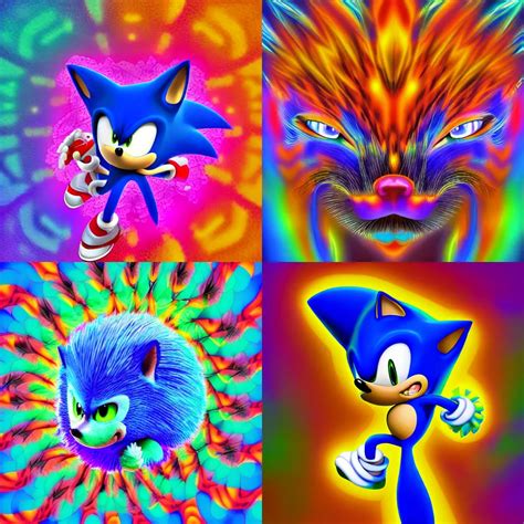 a digital painting portrait of Sonic the Hedgehog in | Stable Diffusion | OpenArt