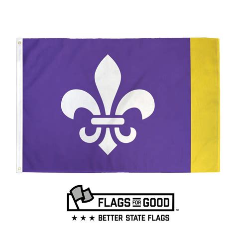 Louisiana Flag Redesign | Better State Flags – Flags For Good