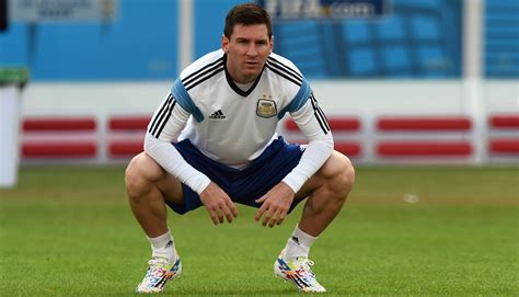 Birthday Boy Messi Trains in Exclusive F50 - SoccerBible