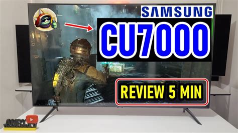 SAMSUNG CU7000 CRYSTAL SMART TV 4K: REVIEW COMPLETA EN 5 MINUTOS - YouTube