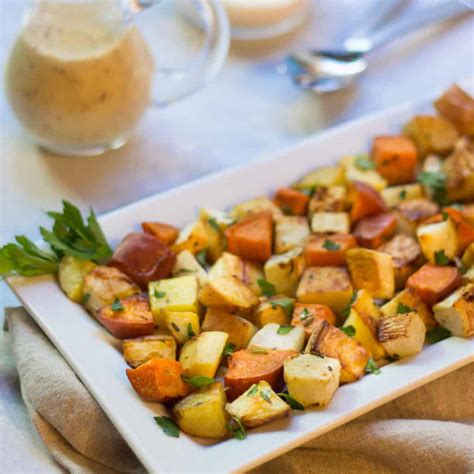 Roasted Root Vegetables Recipe | A Well-Seasoned Kitchen®