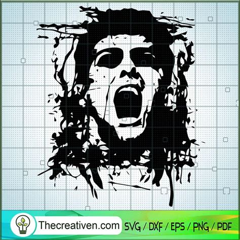 Zombie Face SVG, Scary SVG, Halloween SVG - Premium & Original SVG Cut Files