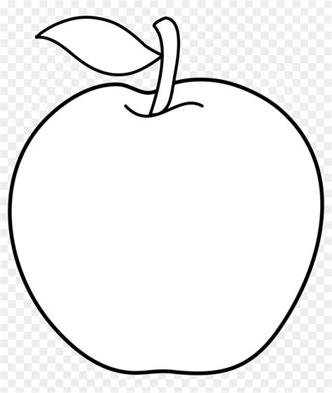 Drugstore Clipart Black And White Apple