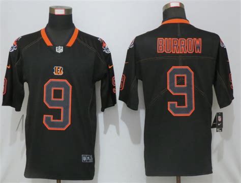 Men's Cincinnati Bengals #9 Joe Burrow Black 2020 Vapor Untouchable Stitched NFL Nike Limited Jersey