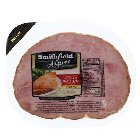 Smithfield Boneless Ham Steak - Shop Pork at H-E-B