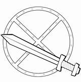Sword And Shield coloring Page  Free Printable Coloring Pages sketch template