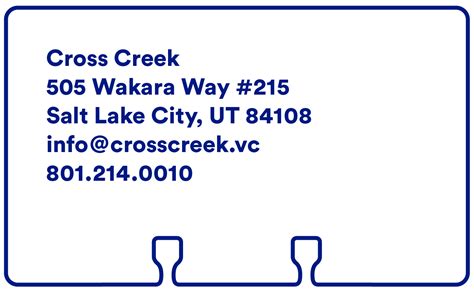 Contact — Cross Creek