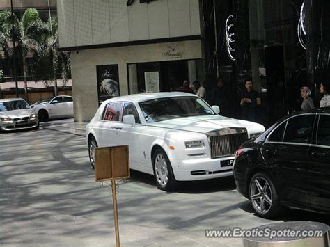 Rolls-Royce Phantom spotted in Kuala lumpur, Malaysia on 04/28/2018