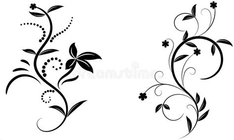 Black Wedding Flower Vector Stock Illustrations – 97,600 Black Wedding ...