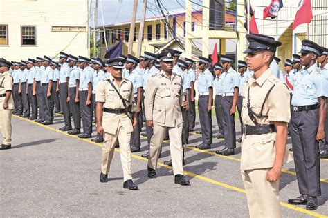 New police recruits urged to display exemplary conduct – Guyana Times ...