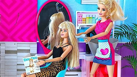 Barbie Hair Cutting And Makeup Dresses Games - Mugeek Vidalondon