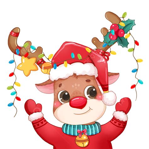 Rudolph Reindeer Hd Transparent, Christmas Red Nosed Reindeer Rudolph ...