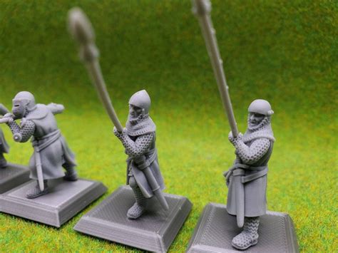 Medbury Miniatures Scottish Pikemen Medieval Wargame Scottish - Etsy