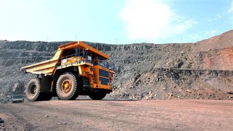 Large Mining Dump Truck Large Dump Stock Footage Video (100% Royalty ...