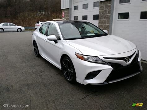 2019 Wind Chill Pearl Toyota Camry XSE #130390546 Photo #2 | GTCarLot.com - Car Color Galleries