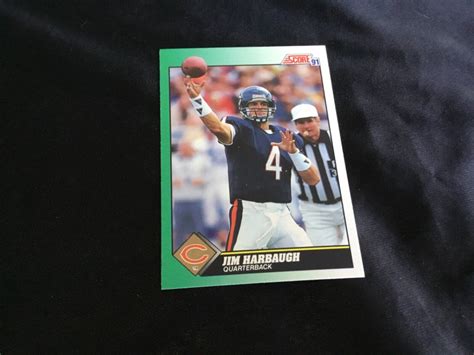 1991 Score #264 - JIM HARBAUGH - card | eBay