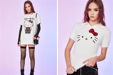 These Rebel Hello Kitty Clothes And Skincare By Dolls Kill Let You Own ...