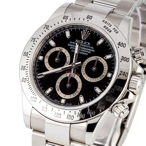 Rolex Daytona Black Dial 116520