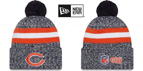 Chicago Bears 2023 SIDELINE Knit Beanie Hat by New Era