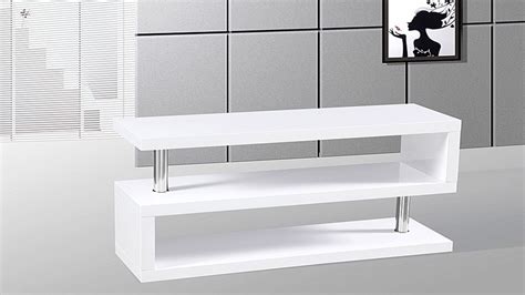 Tv Stand unit in White High Gloss - Homegenies