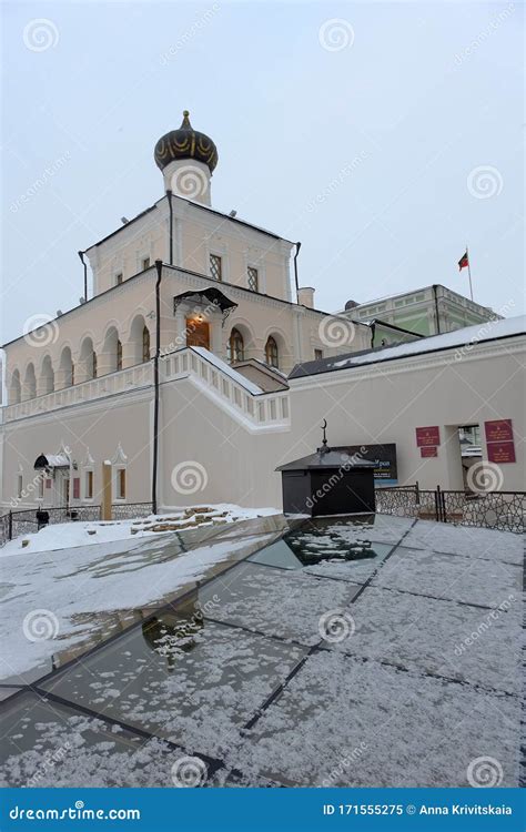 Kazan Winter Landscape Af the Kazan Kremlin Editorial Image - Image of colour, color: 171555275