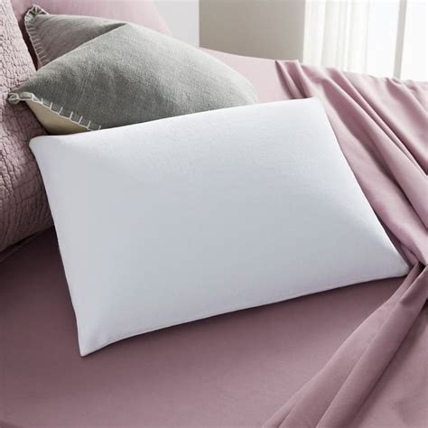 Sleep Innovations Classic Memory Foam Pillow, Standard Size, Breathable Knit Cover, 5-Year ...