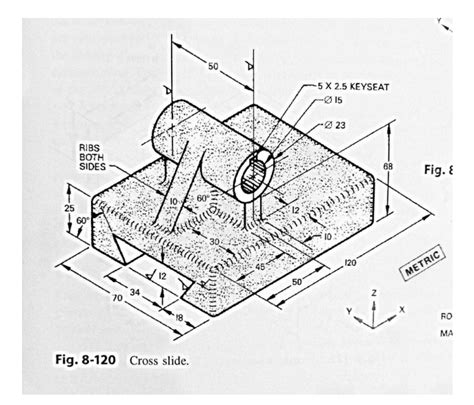 Solved Q2. Make a working drawing with dimensions | Chegg.com