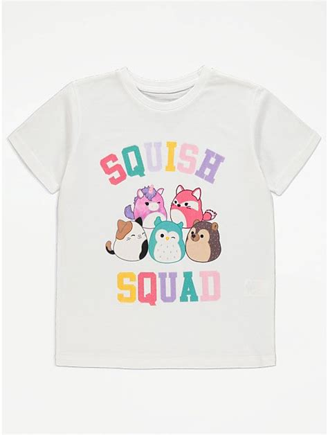 Squishmallows Squish Squad Character T-Shirt | Kids | George at ASDA