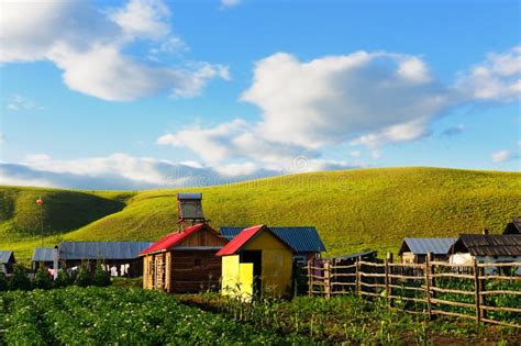 China rural landscape stock image. Image of brae, green - 15438695