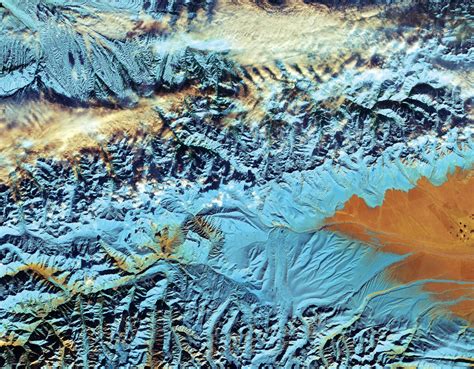 ESA - China’s Tian Shan mountains