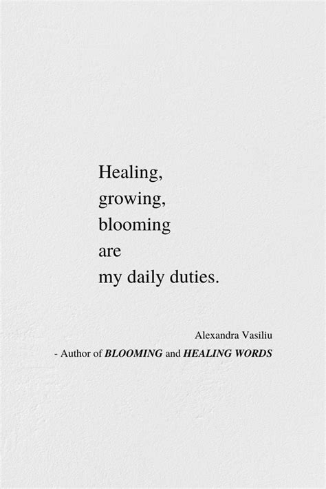 Healing - Poem by Alexandra Vasiliu, Author of BLOOMING and HEALING WORDS | Alexandra Vasiliu