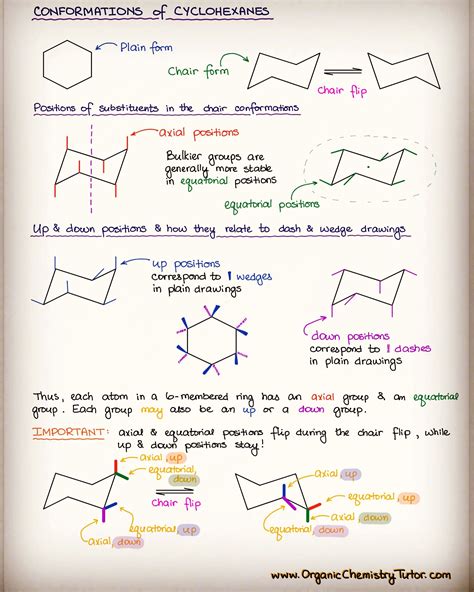 chair conformation 3d model