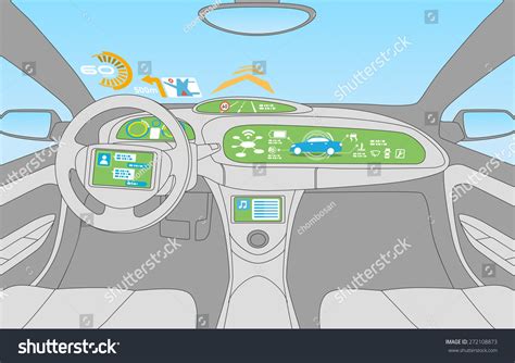 Head Display Hud Various Display Car Stock Vector (Royalty Free) 272108873 | Shutterstock