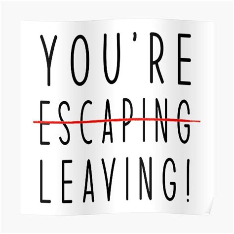 Coworker Leaving Funny Wall Art | Redbubble