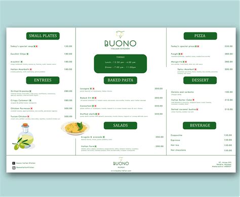 Buono - Restaurant Branding on Behance