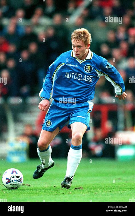 MIKAEL FORSSELL CHELSEA FC 20 February 1999 Stock Photo - Alamy