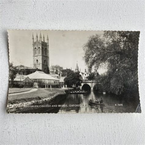 Postcard - Magdalen College, Oxford - RetroSpectro