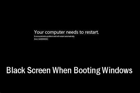 Here Are Ways to Fix Black Screen Error When Booting Windows