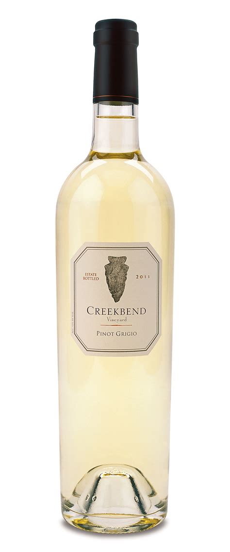 Pinot Grigio! From Creekbend. this lovely 2011 Picked by your's truely! | Wine brands, Pinot ...