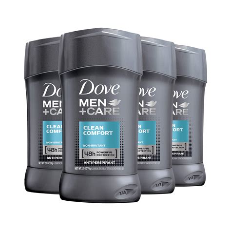 Dove Men+Care Antiperspirant Deodorant 48-Hour Wetness Protection Clean ...