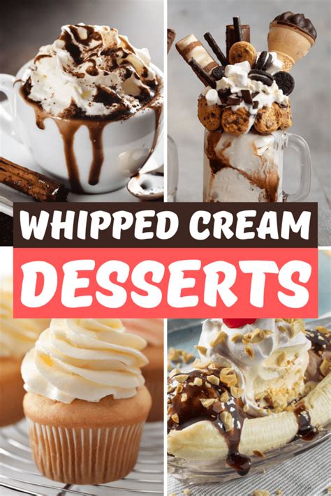 20 Easy Whipped Cream Desserts - Insanely Good