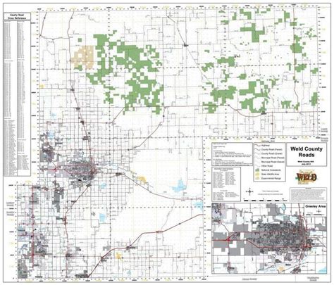 Weld County Colorado roads map | Colorado Counties | Pinterest